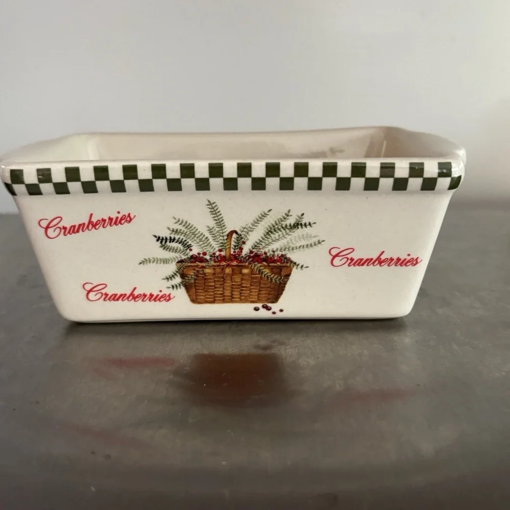 Vintage Stoneware Mini-Loaf Pans, Nantucket And Royal‎ Norfolk